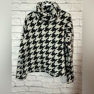 Columbia Chillin Fleece Houndstooth Pullover, XL